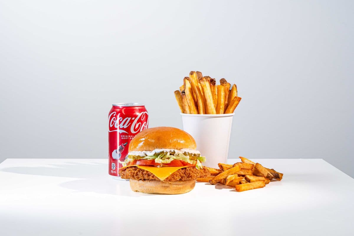 Classic Chicken Burger - Combo