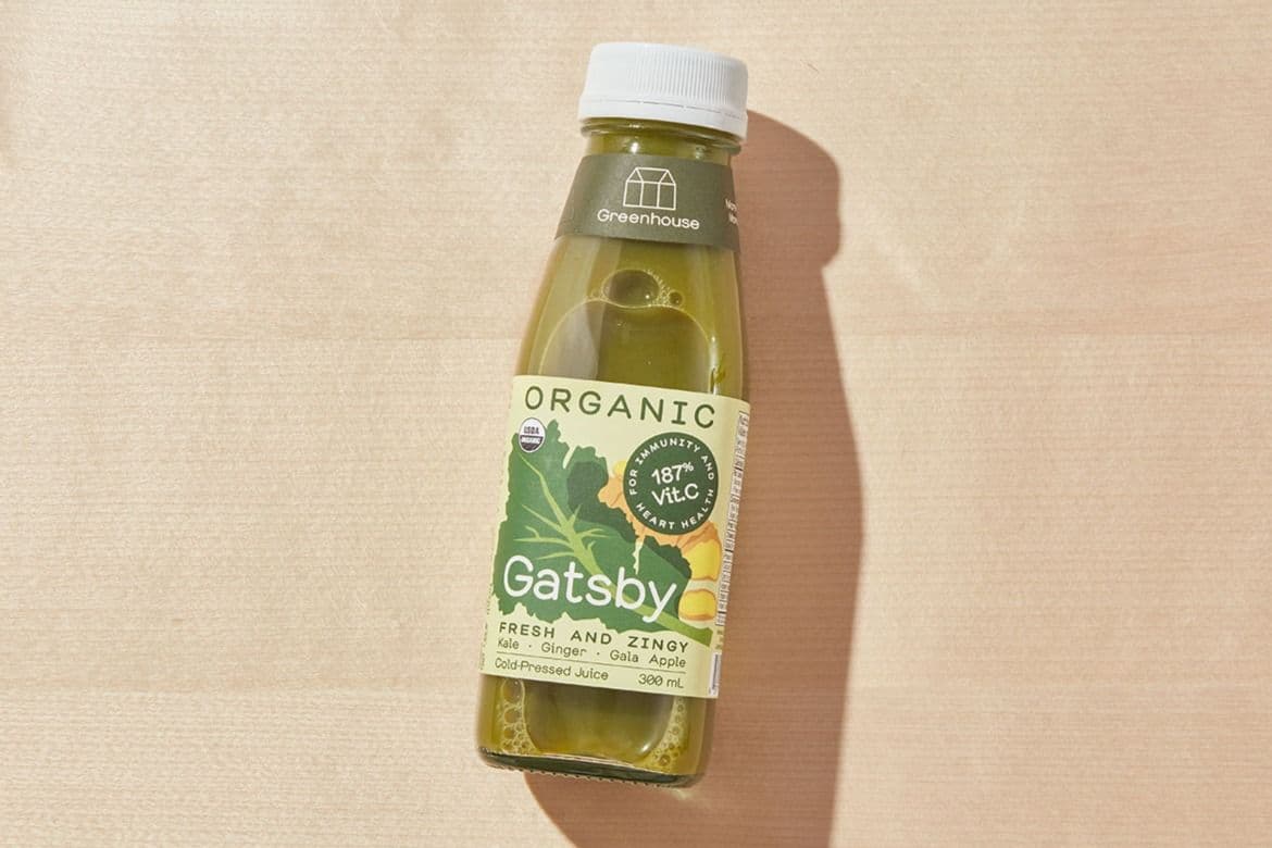 Cold-Pressed Juice, Gatsby - Greenhouse (300 ml)