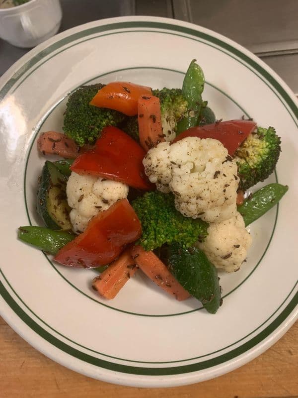 Hand Cut Veggies of the Day