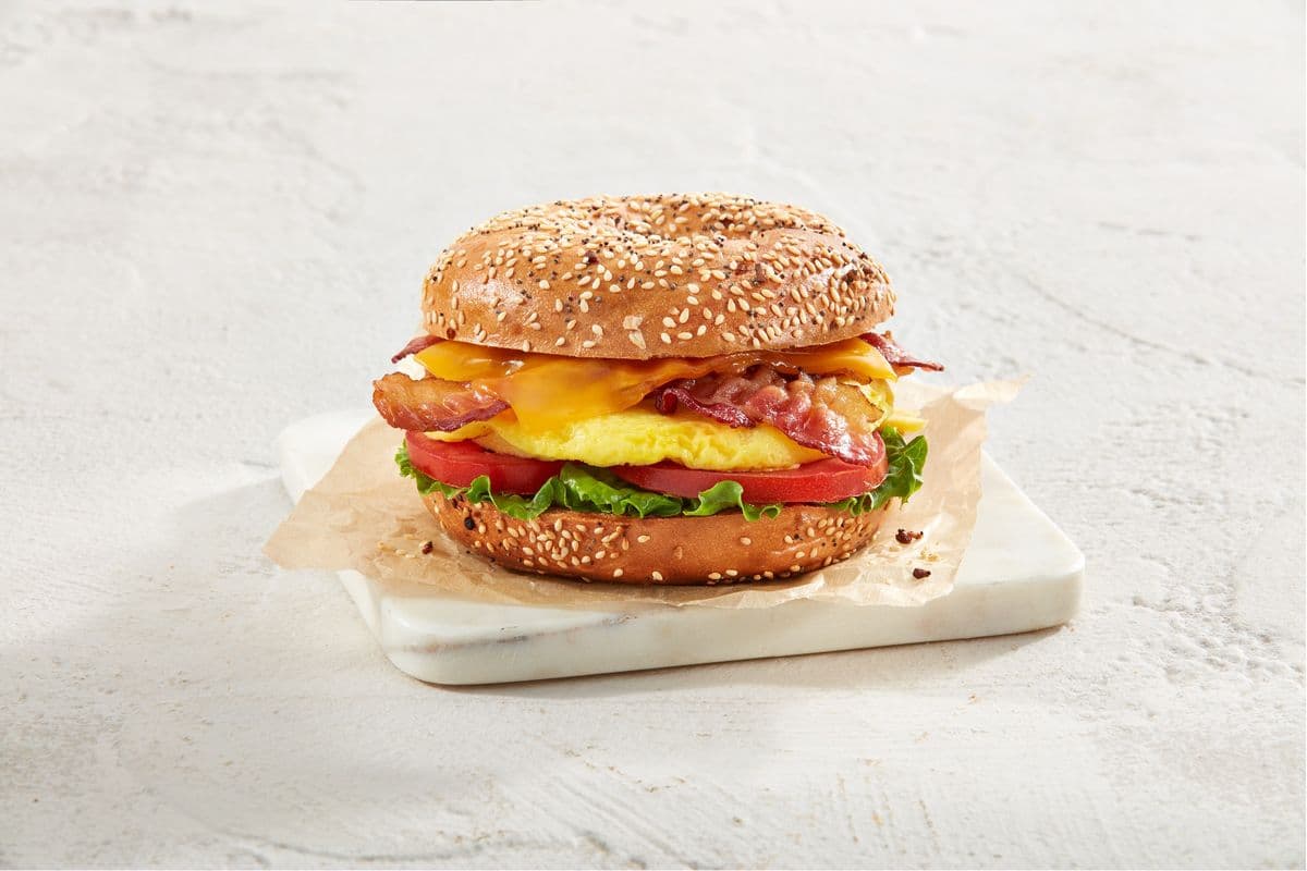 Sunriser on a Bagel