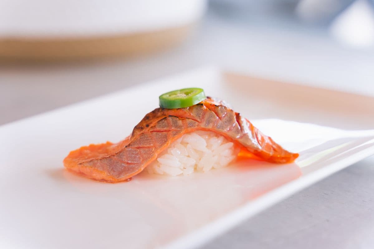 Salmon Aburi Sushi