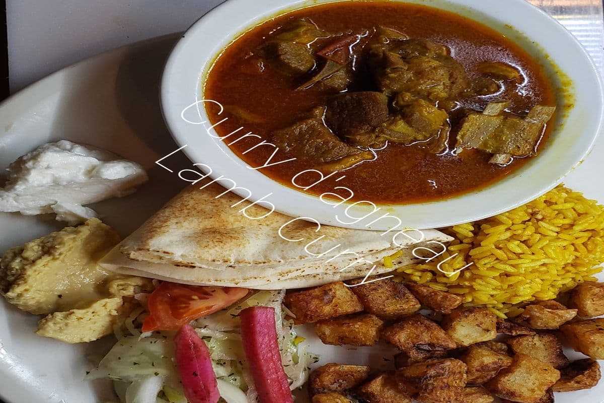 Curry d'agneau / curry