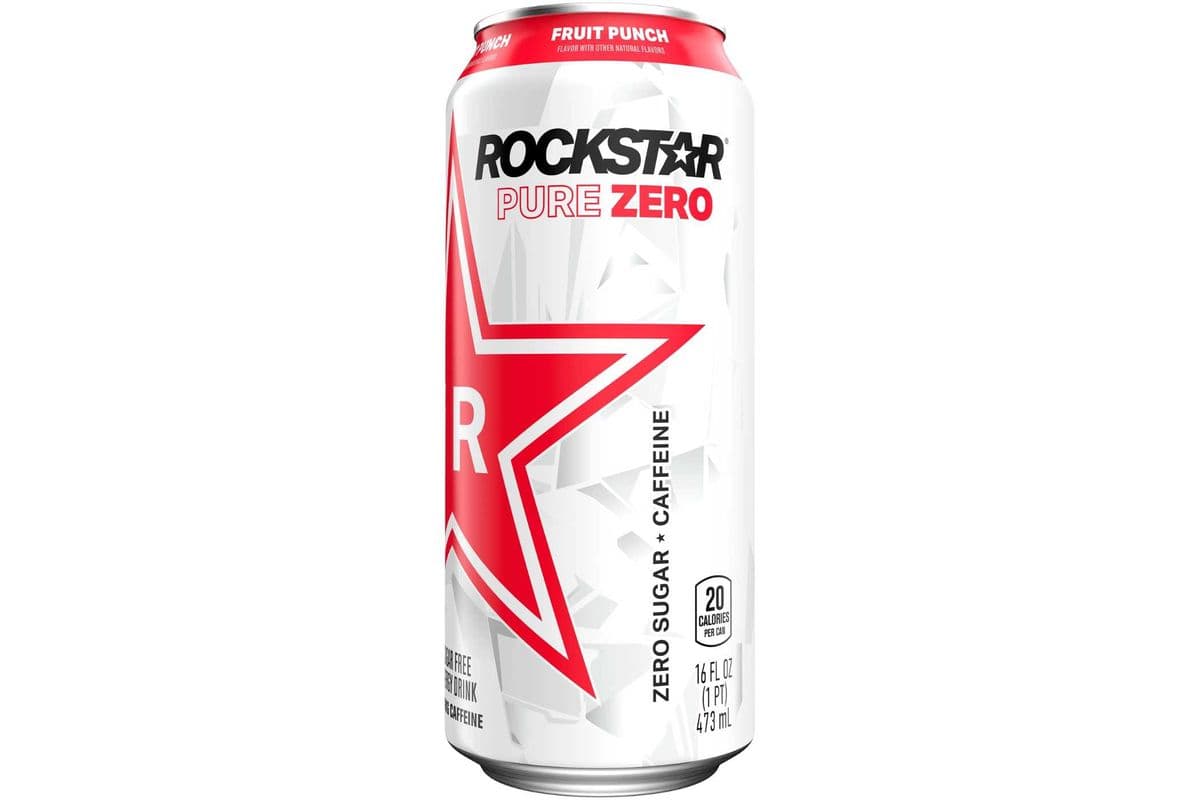 Rockstar Pure Zero Fruit Punch Energy Drink (473 ml)