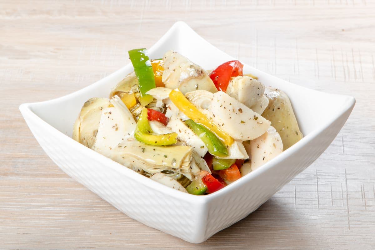 Salade au coeur d'artichaut
