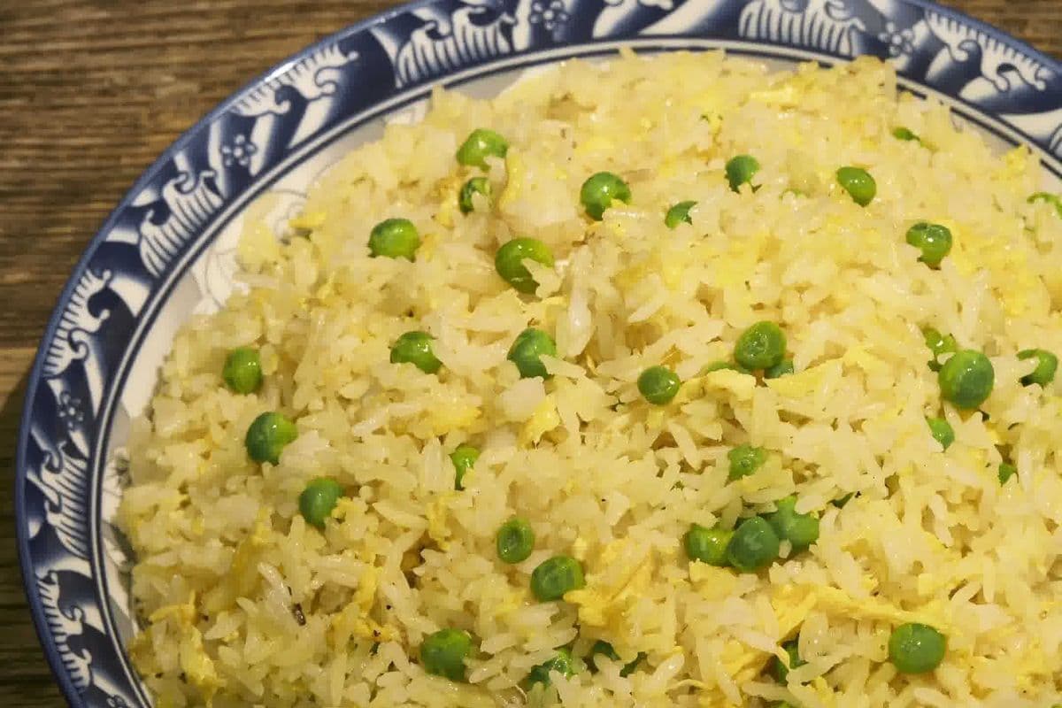 Pea and Egg Fried Rice