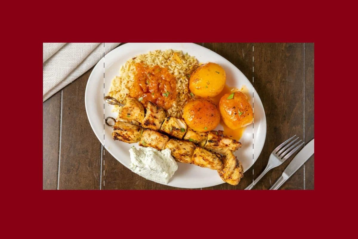 Chicken Souvlaki Dinner