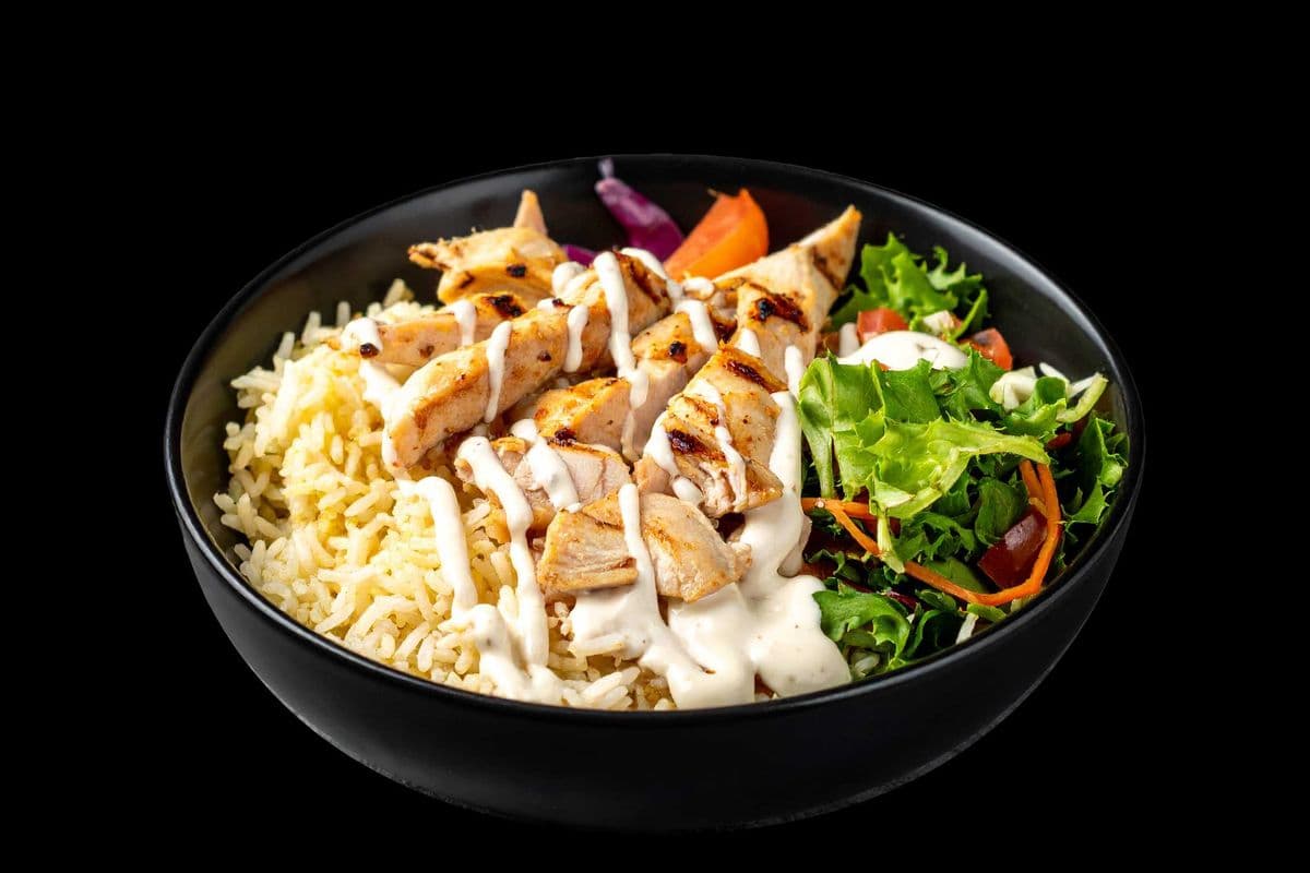 Chicken Shawarma Rice Bowl