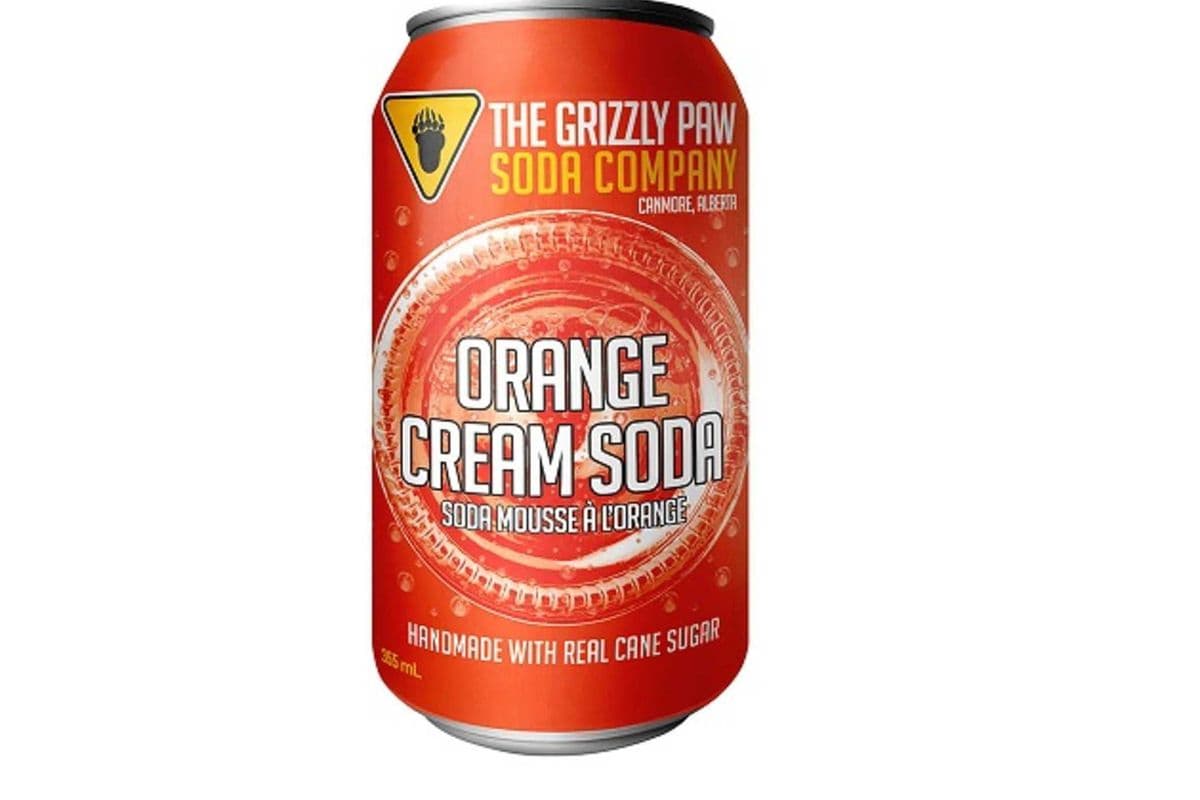 Grizzly Paw Orange Cream Soda (355 ml)