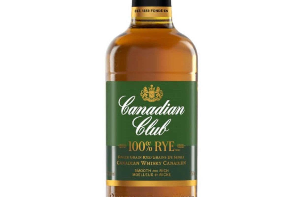 Canadian Club 100% Rye (1 x 750ml Bottle)
