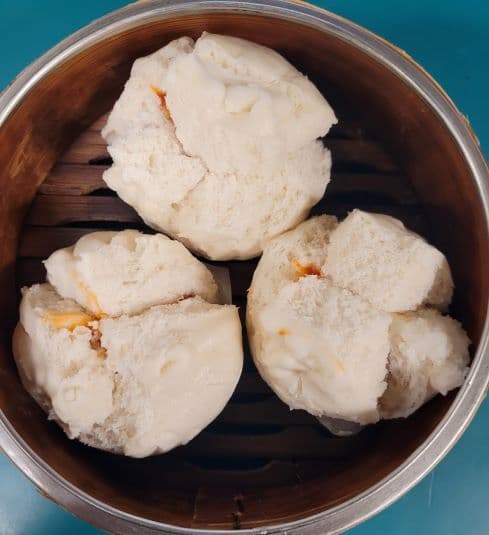 62A. Steamed BBQ Pork Buns (3 pcs)
