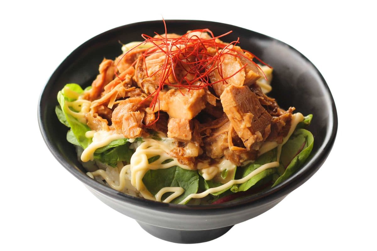 Mini Cha-Shu on Rice