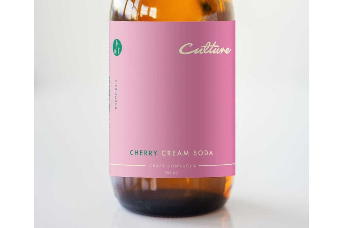 Culture Kombucha Cherry cream soda (500 ml)