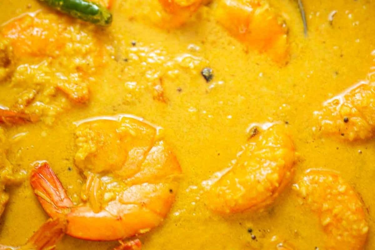 Shrimp Roasted Curry (Dairy Free)