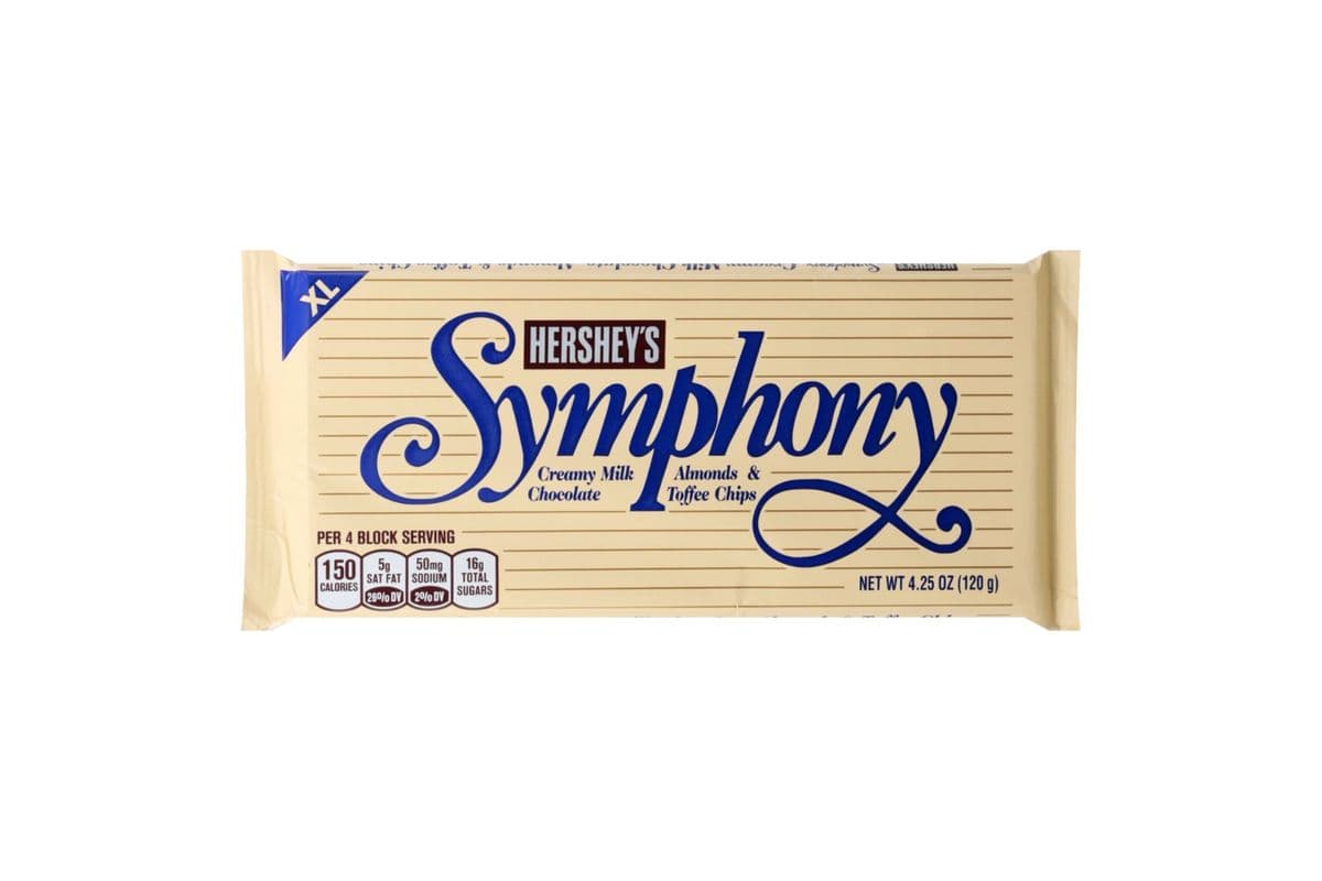 Symphony Creamy Milk Almonds Toffee Chips XL (198 gr)