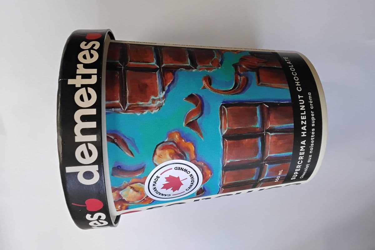Demetres supercreama hazelnut chocolate (500 ml)