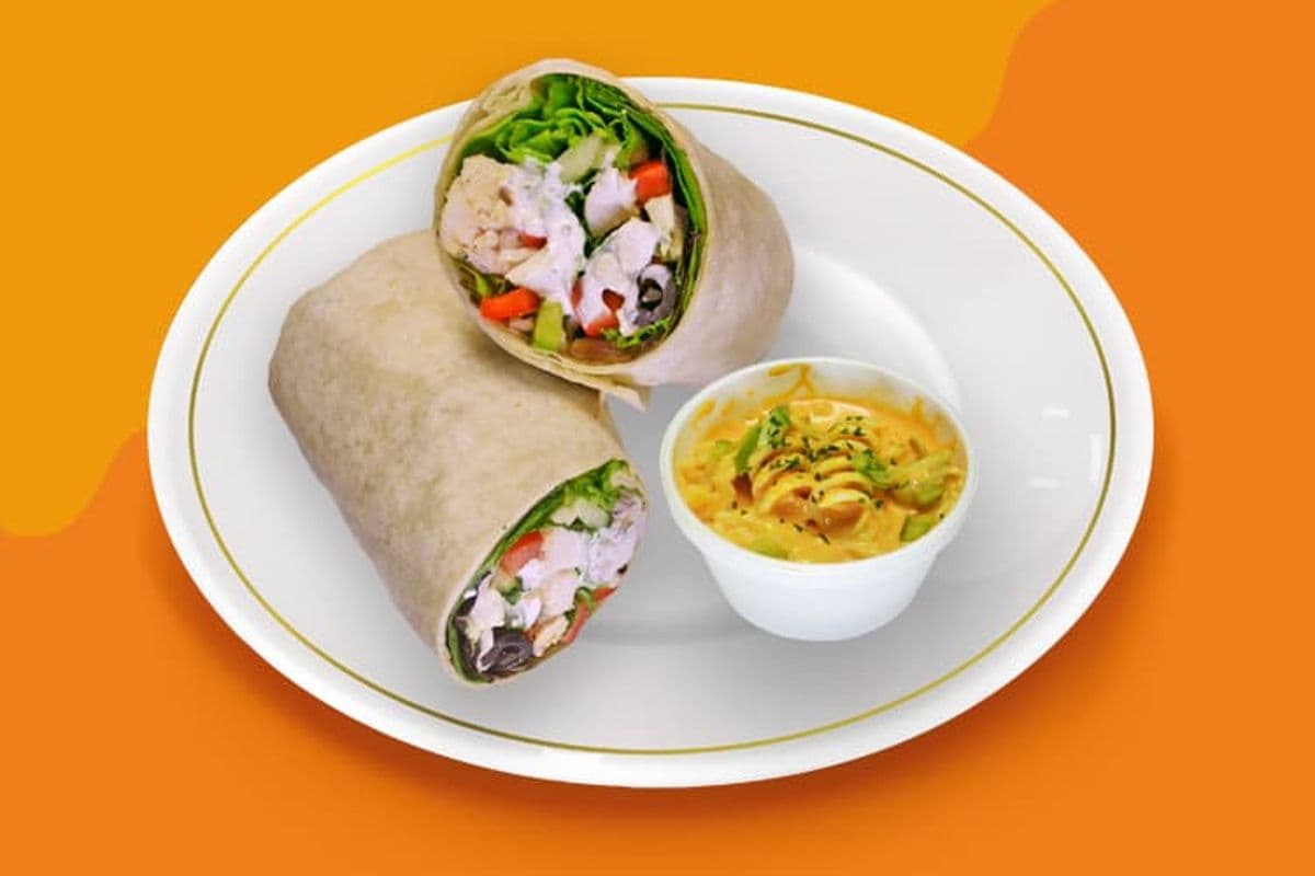 Mediterranean Chicken Wrap