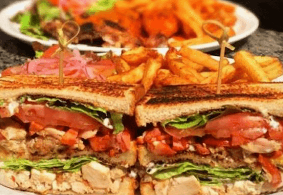 Club sandwich avec Chourico / Club Sandwich with Chourico