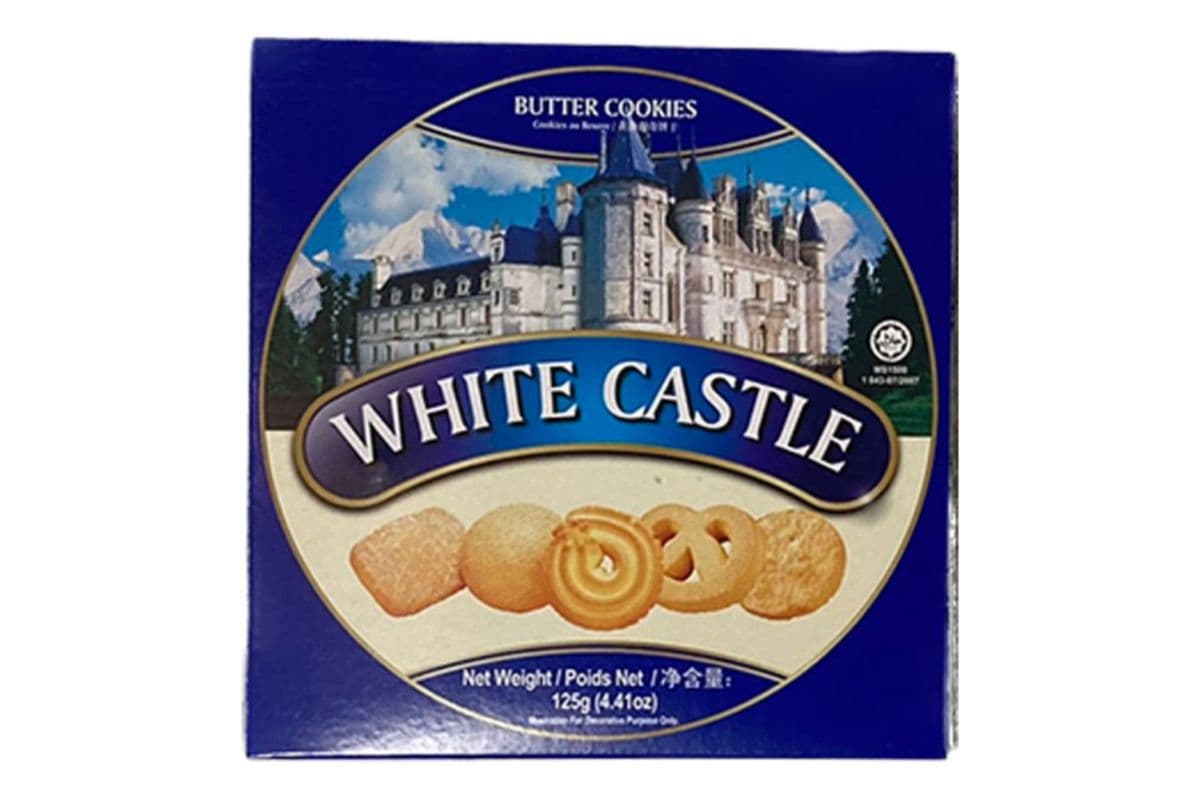 Out of stock White Castle Butter Cookies (125g) (160 Cal)