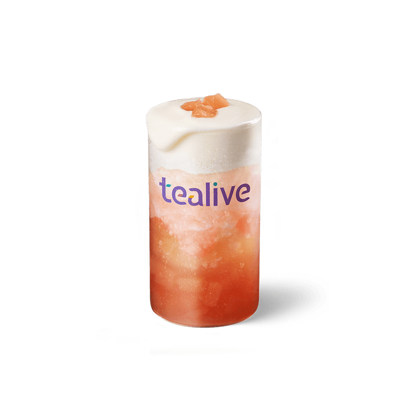 Peach Oolong Cream Cloud Smoothie