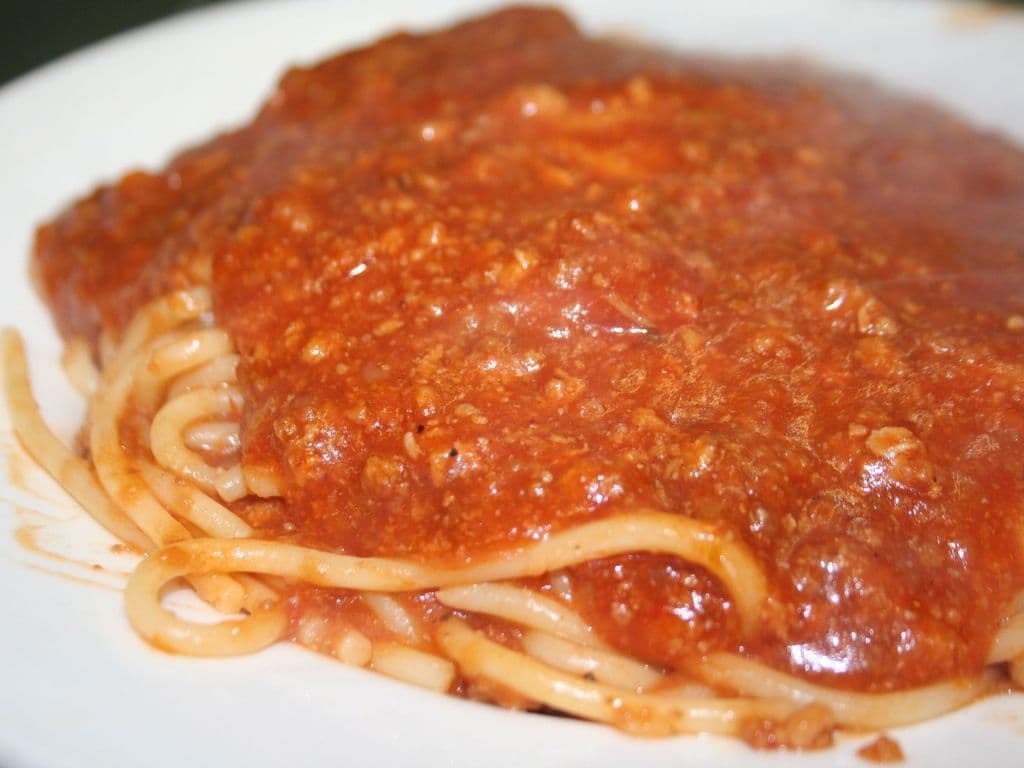 Spaghetti Meat Sauce