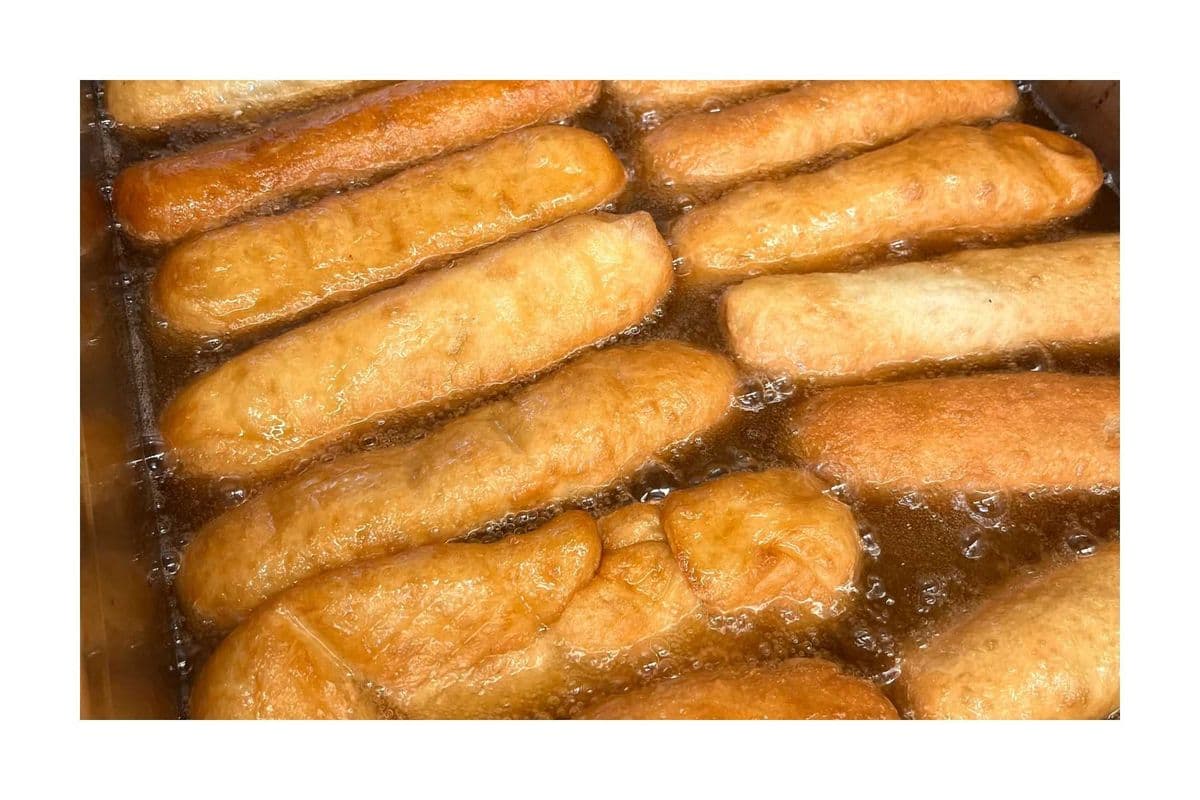 Bannock Wrapped Hot Dog