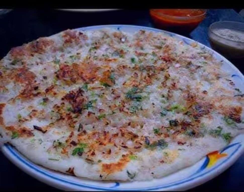 Chilli Onion Uthappam