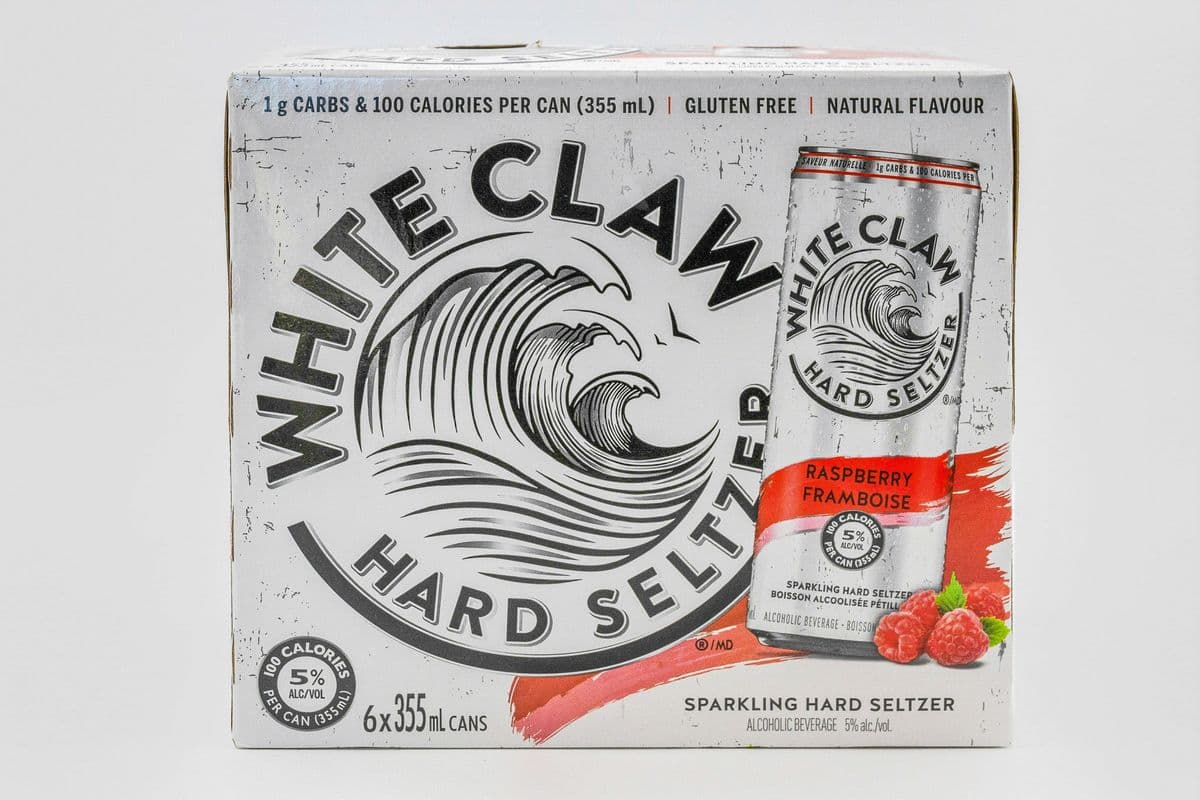 White Claw Raspberry (6 Pack) (1 x 2130ML)