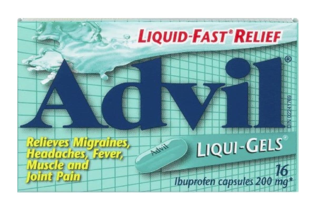 Advil Liqui-Gels (16 Capsules - 200 mg)