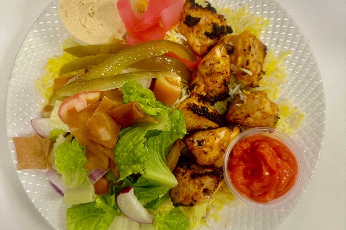 Shish Taouk Platter