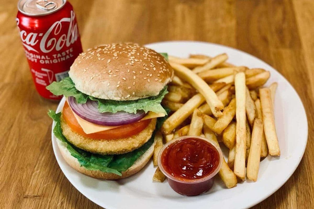 Chicken Burger Combo