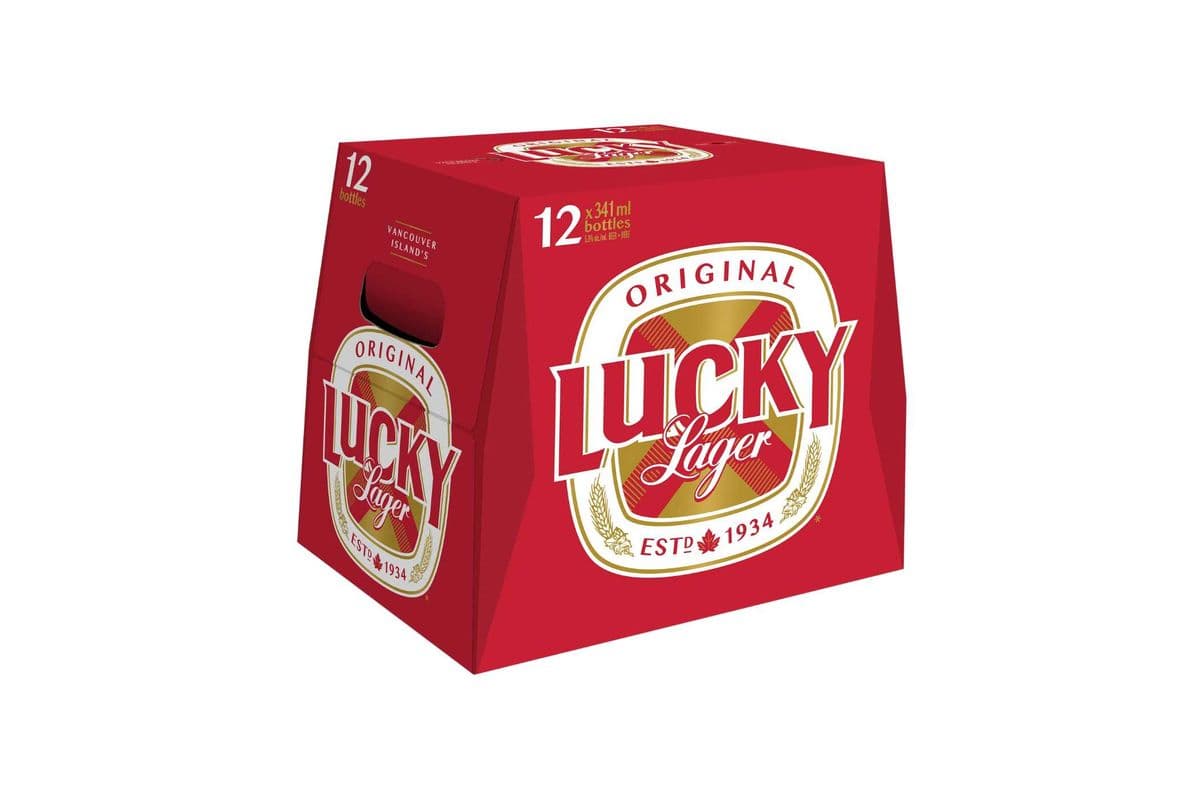 Lucky Lager (12 x 355 ml Bottle)