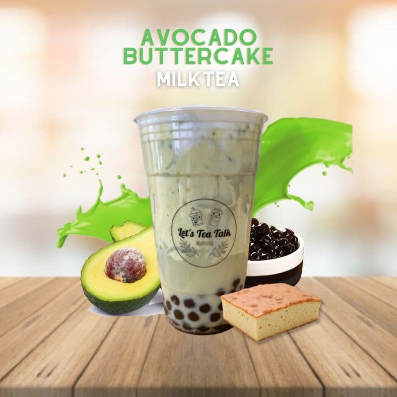 Avocado Buttercake Milktea