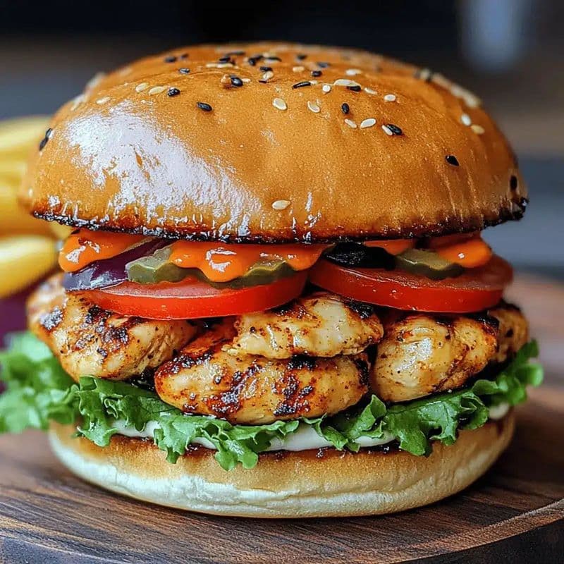 Poulet Classic Burger Combo Chicken Classic Burger Combo / Poulet Classic Burger Combo Chicken Classic Burger Combo
