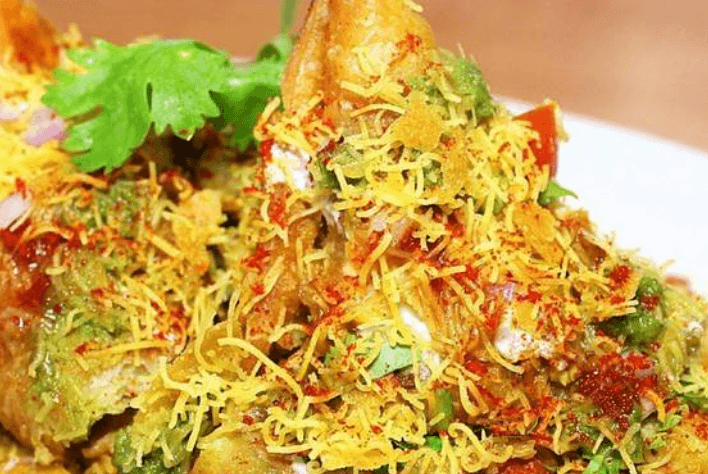 Samosa Chaat (4 pcs)