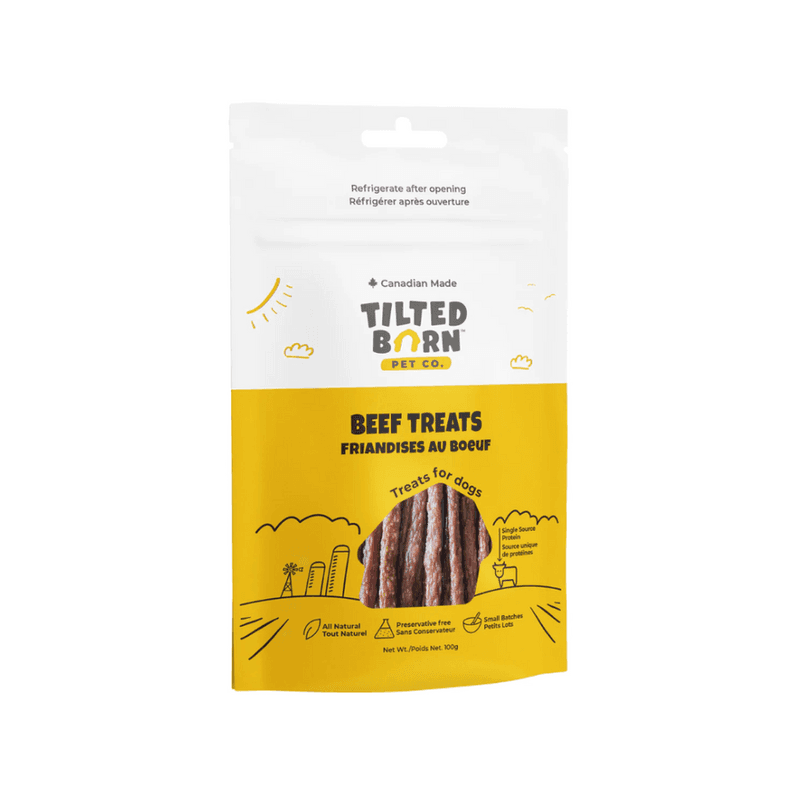 Tilted Barn Dog Treats - Canadian Beef (100 g)