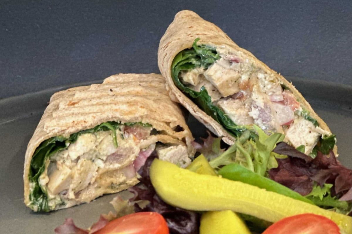 Chicken Florentine Wrap