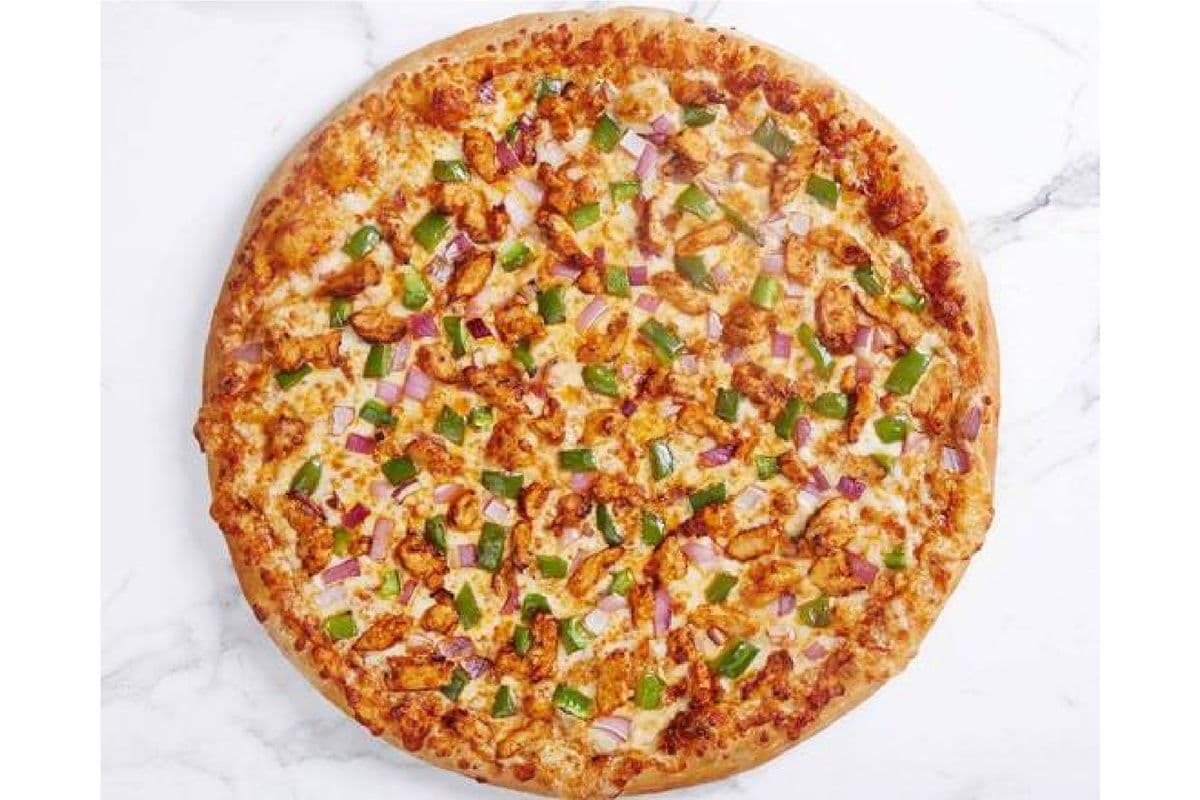 Large Butter Chicken Pizza