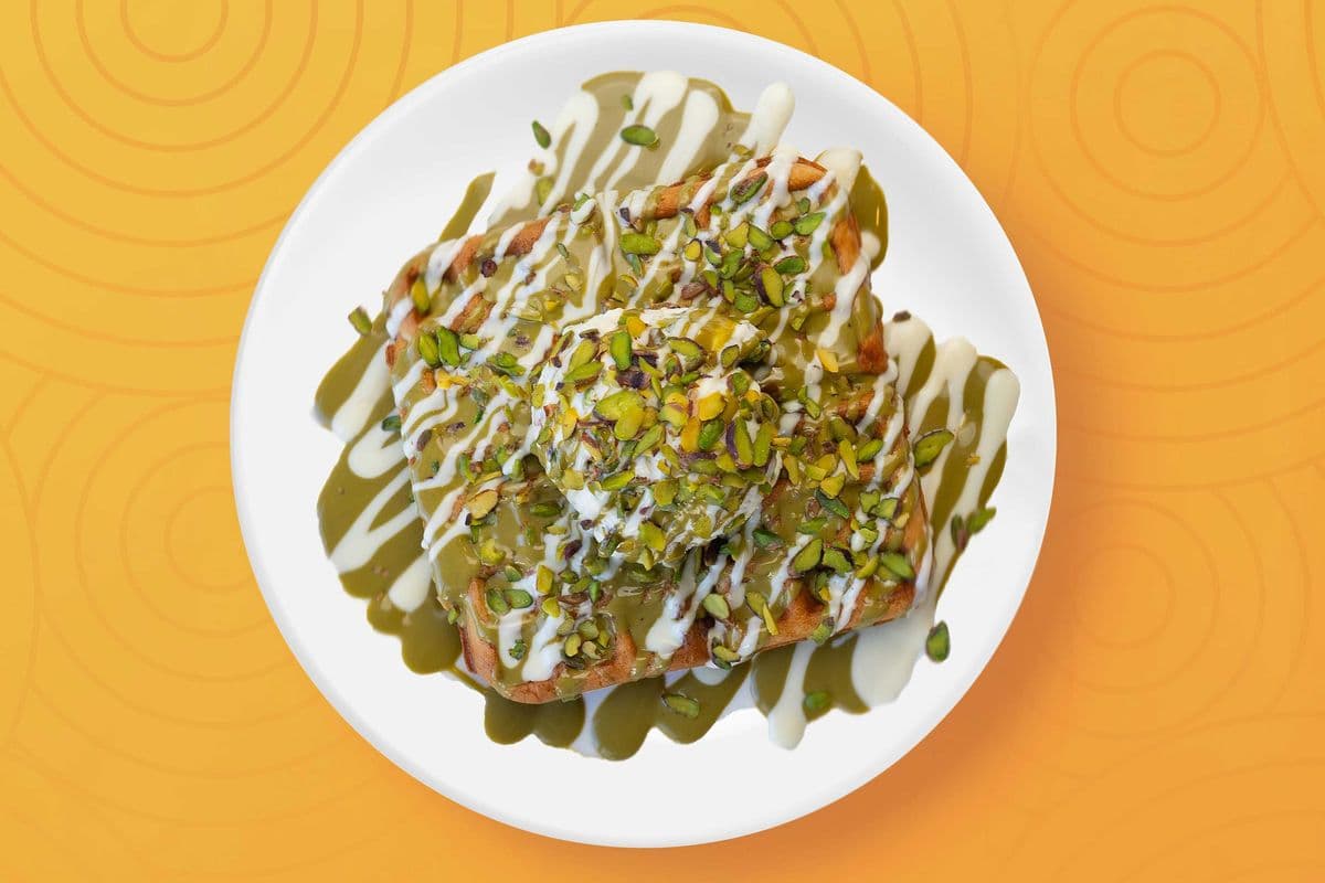 Pistachio Waffle