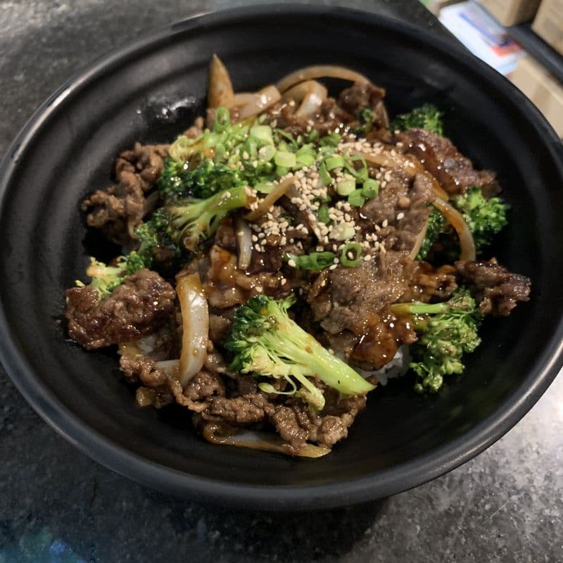 Beef Teriyaki Donburi