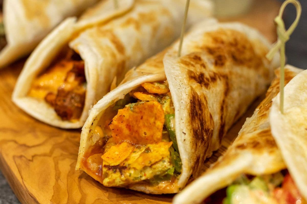 Paneer Tikka Roll (Veggie)