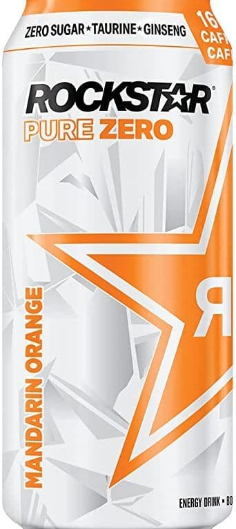 Rockstar Pure Zero Mandarin Orange 473ml