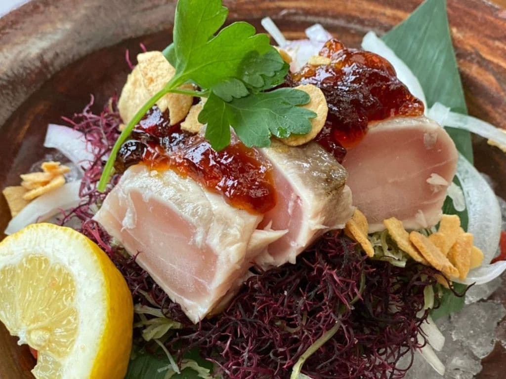 Yuzu Tuna Tataki