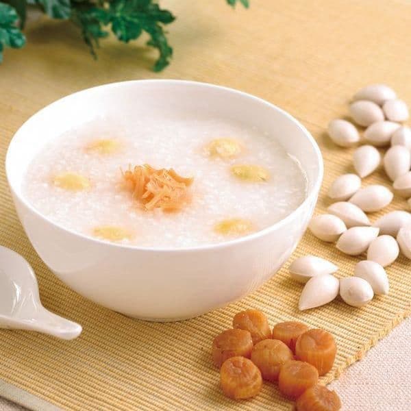 Dried Scallop Congee / 瑤柱白粥 (碗).
