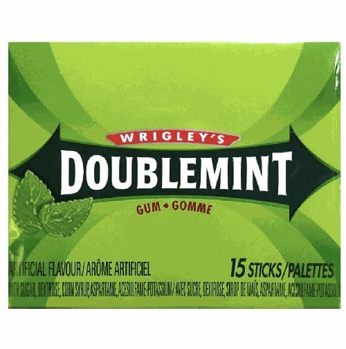 Wrigley's Doublemint Gum 15pc