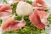 Prosciutto Crudo with Fresh Burrata Cheese (full size) and Arugula