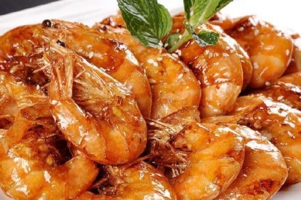 Stir-Fried Shrimps (Shanghai Style) 上海油爆虾