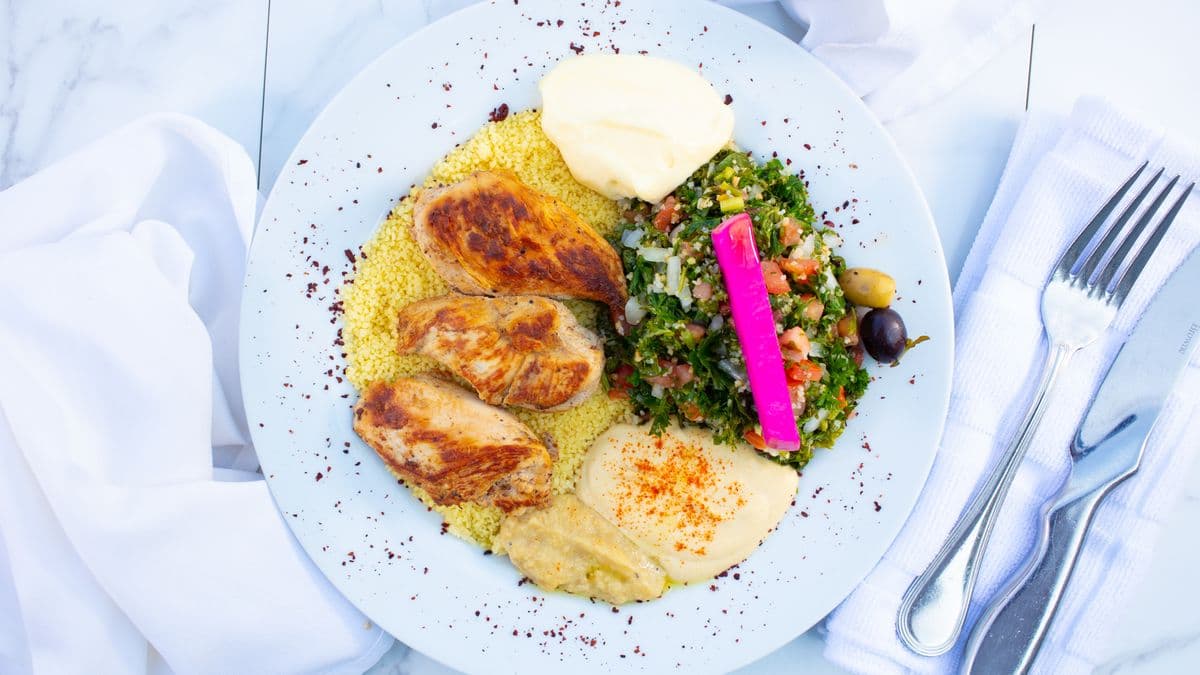 Assiette Shish Taouk / Shish Taouk Plate