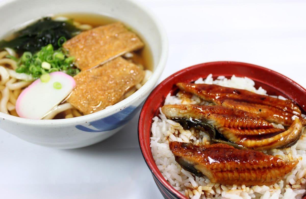 Unagi Don & Udon Set