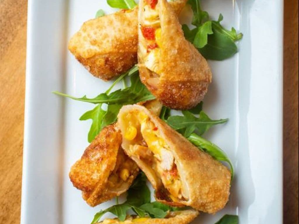 Roasted Garlic Chicken Rolls