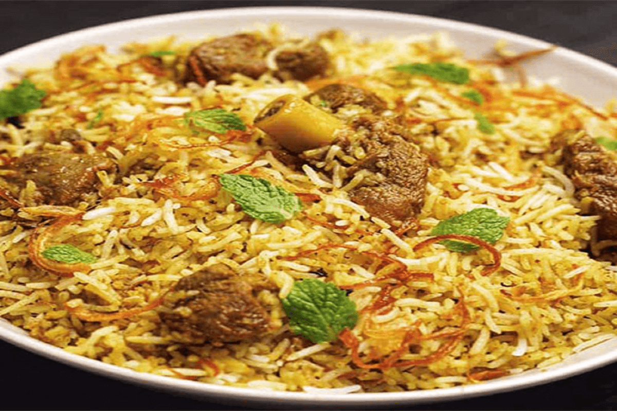 Baby Goat Biryani